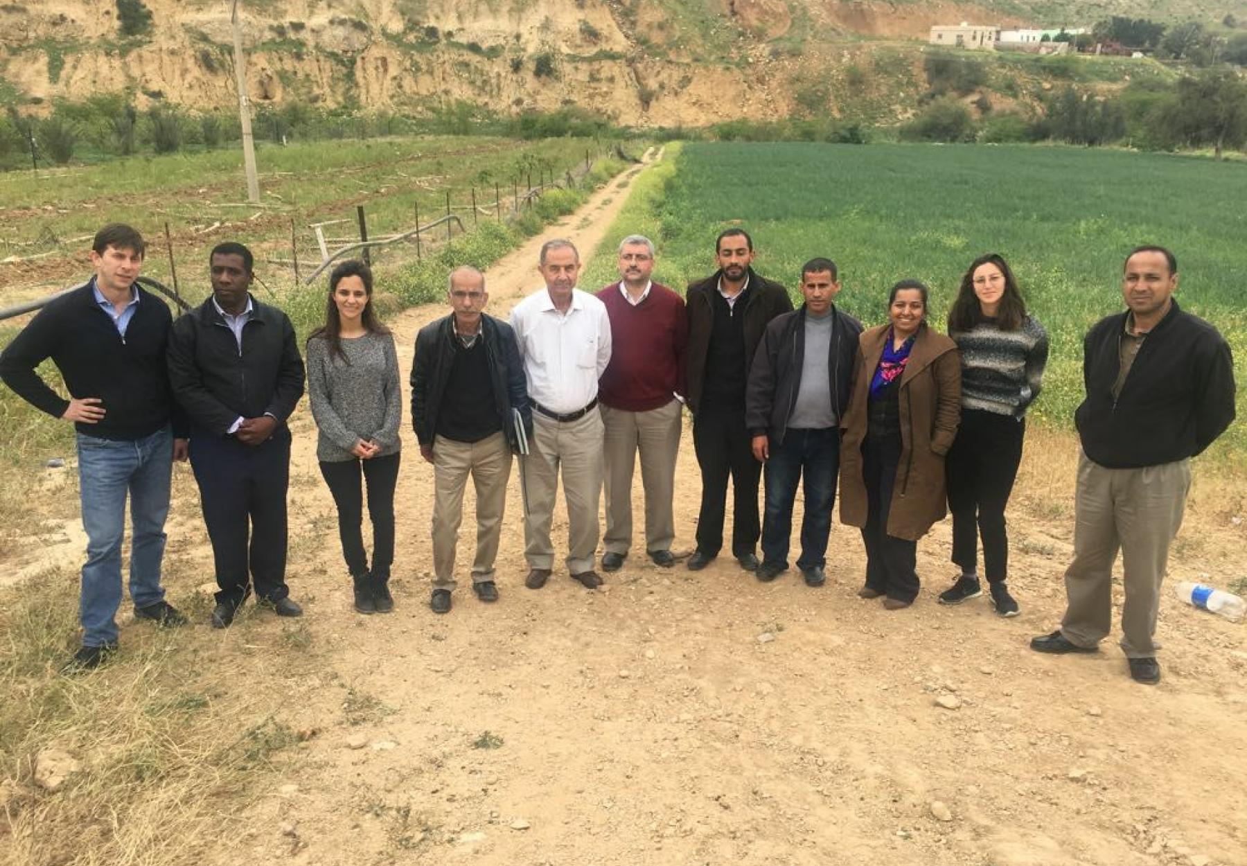 ورشة تنظيمية أولى للجنة المصغرة من المزارعين والعربية في دير علا