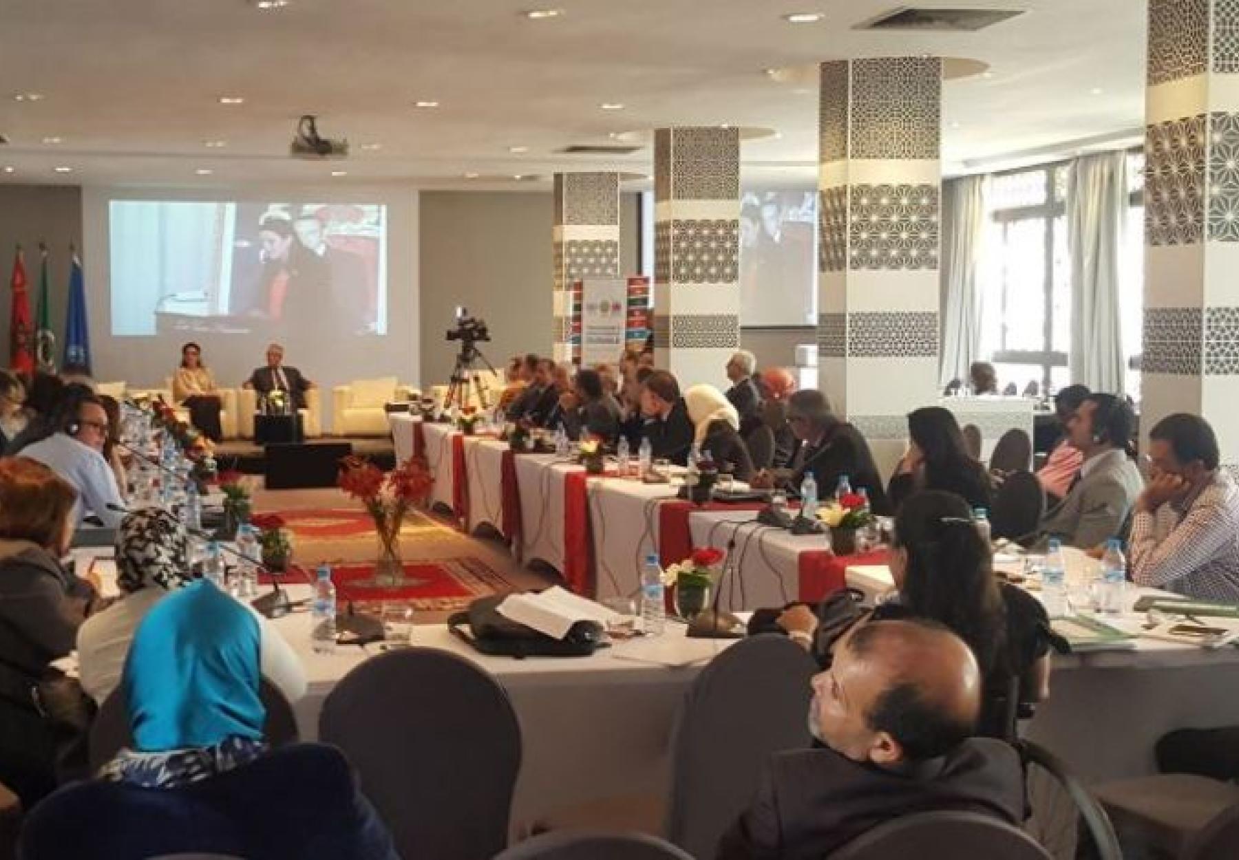 العربية بكلمتها في الرباط : ايقاف الحروب شرط رئيسي لمحاربة الجوع وتحقيق التنمية العربية بكلمتها في الرباط : ايقاف الحروب شرط رئيسي لمحاربة الجوع وتحقيق التنمية