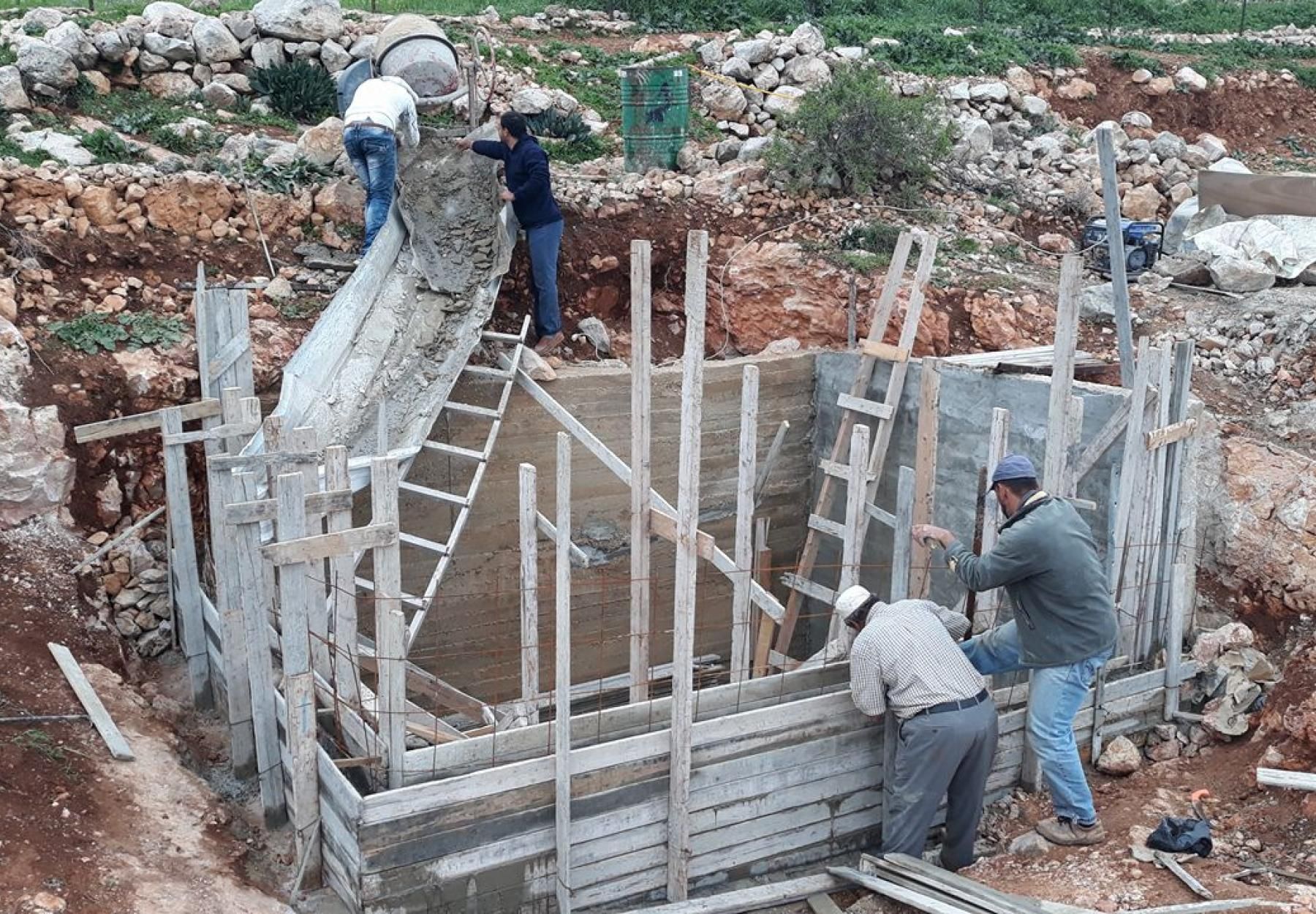 العربية لحماية الطبيعة تنشئ 3 آبار زراعية لتدعم الأمن المائي المقدسي