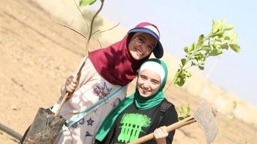 العربية تحرك البنوك و تزرع مع بنك الأردن و الأهلي و كابيتال بنك 1200 شجرة مثمرة في الأغوار الوسطى