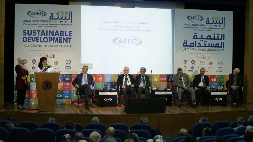 المجتمع المدني يوصل صوته للمنتدى العربي للبيئة والتنمية في بيروت