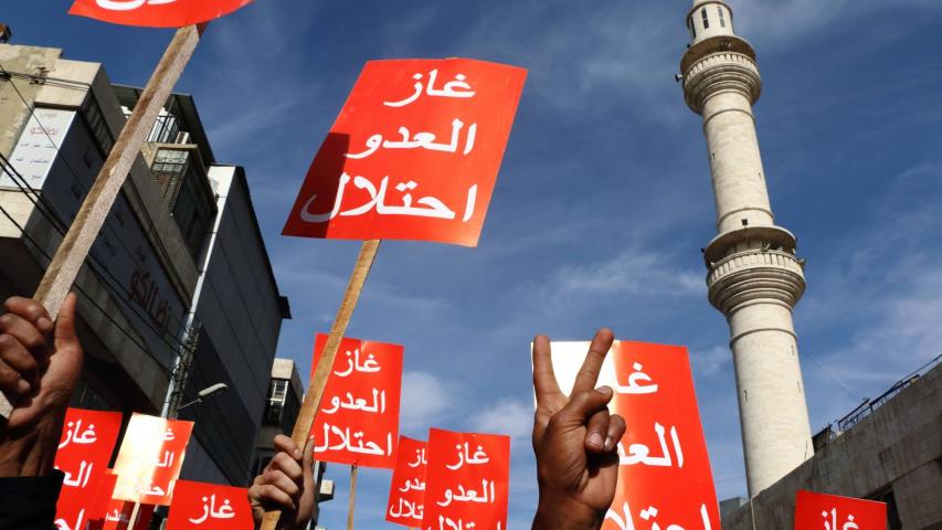 العربية تستمر بحراكها ضد اتفاقية الغاز