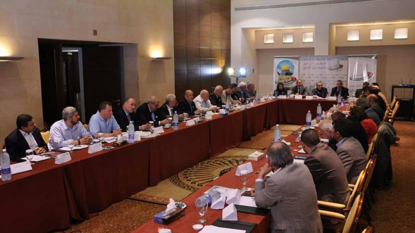 لقائين للأمانة العامة لمؤتمر فلسطينيي الخارج