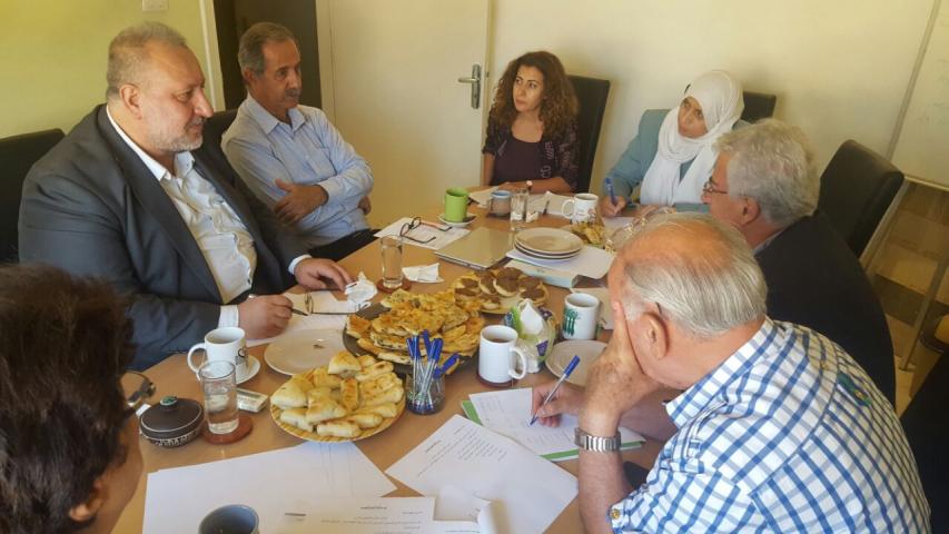 العربية تستضيف اعضاء من مؤتمر فلسطينيي الخارج في مكاتبها