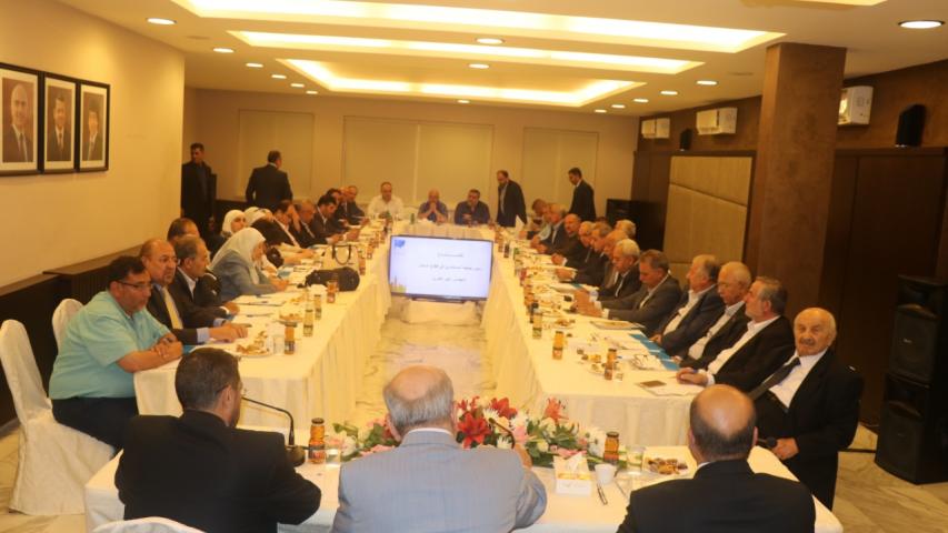 لقاء أعضاء مجلس أمناء الهيئة الدولية العربية لإعمار غزة