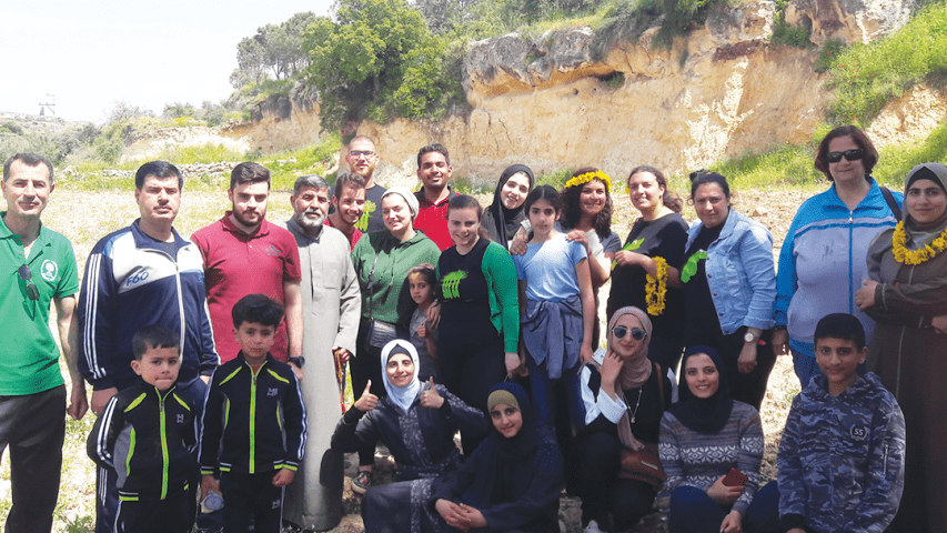 العربية تزرع الأمل في أرض أحد مرضى السرطان في اربد