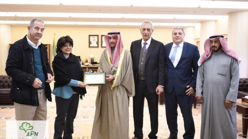 العربية تكرم رئيس مجلس الأمة الكويتي مرزوق الغانم والكويت تحتفي بإنجازات الجمعية العربية لحماية الطبيعة